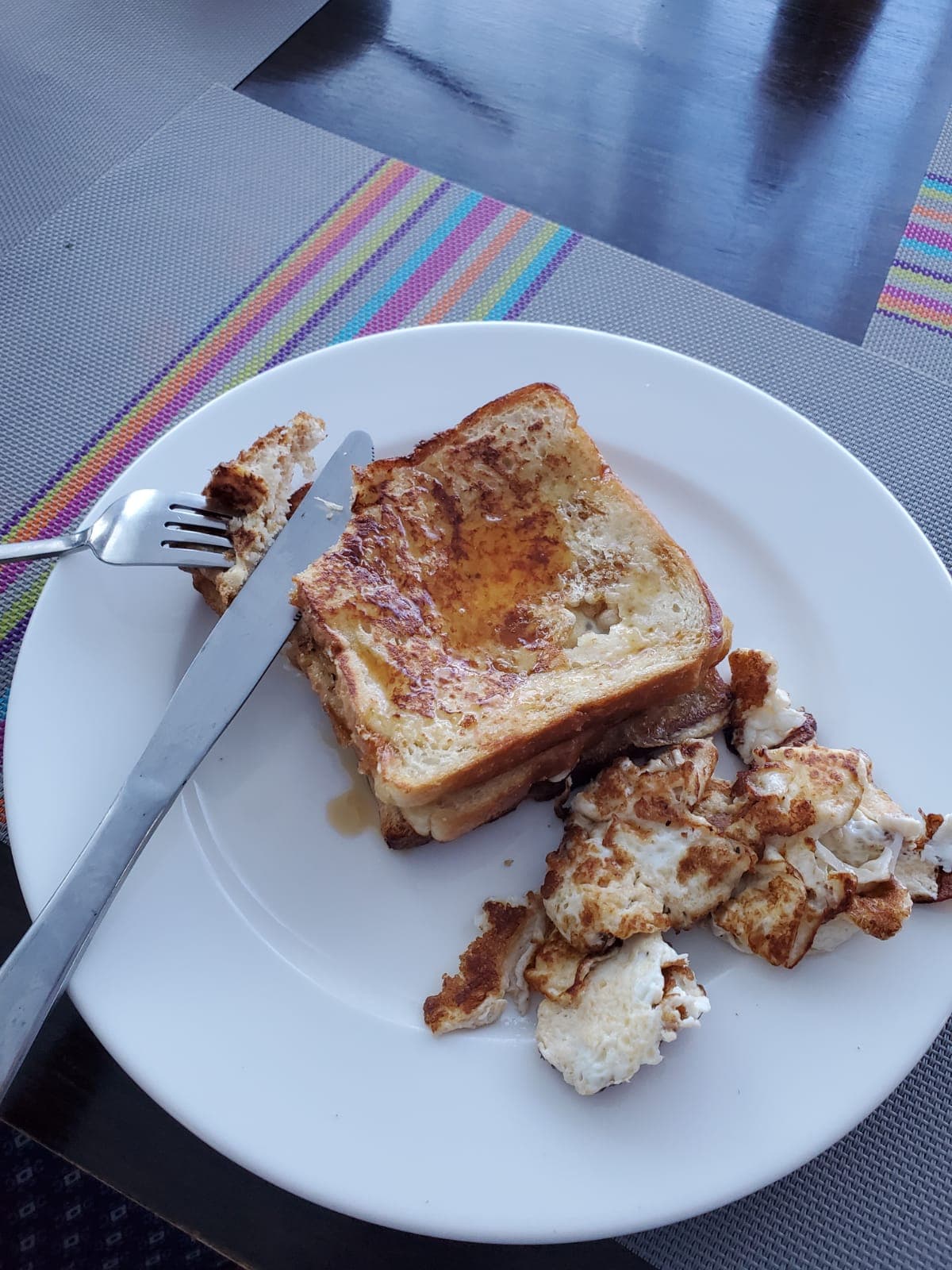 Breakfast served at Shali Hotel